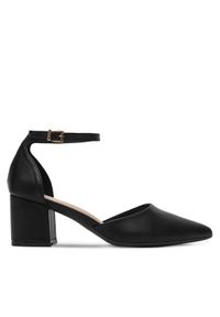 Jenny - JENNY Czółenka CEO-ANGEL WS210702-10 Czarny. Kolor: czarny. Materiał: materiał #1