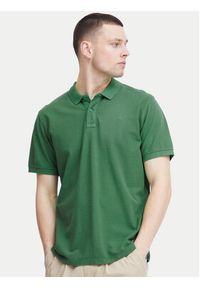 Blend Polo 20715297 Zielony Regular Fit. Typ kołnierza: polo. Kolor: zielony. Materiał: bawełna