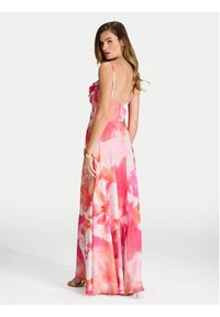 Swing Sukienka wieczorowa 5AI18600 Różowy Regular Fit. Kolor: różowy. Materiał: syntetyk. Styl: wizytowy #5