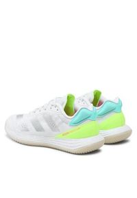 Adidas - adidas Buty adizero Fastcourt 1.5 Handball Shoes HP3359 Biały. Kolor: biały. Materiał: materiał. Sport: piłka ręczna #4