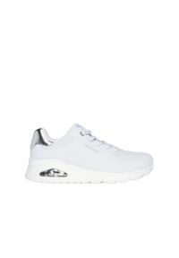 skechers - Buty na co dzień damskie SKECHERS UNO - SHIMMER. Okazja: na co dzień. Kolor: biały