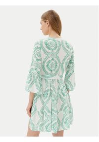 Vero Moda Sukienka codzienna Melba 10329936 Zielony Loose Fit. Okazja: na co dzień. Kolor: zielony. Materiał: wiskoza. Typ sukienki: proste. Styl: casual #5