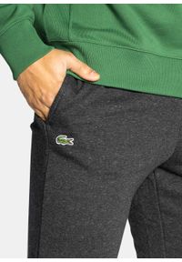 Spodnie męskie dresowe Szare Lacoste Regular Fit XH9507.EL6. Kolor: szary. Materiał: dresówka #3