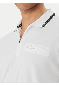 Jack & Jones Polo Fusion 12289953 Biały Regular Fit. Typ kołnierza: polo. Kolor: biały. Materiał: bawełna #5