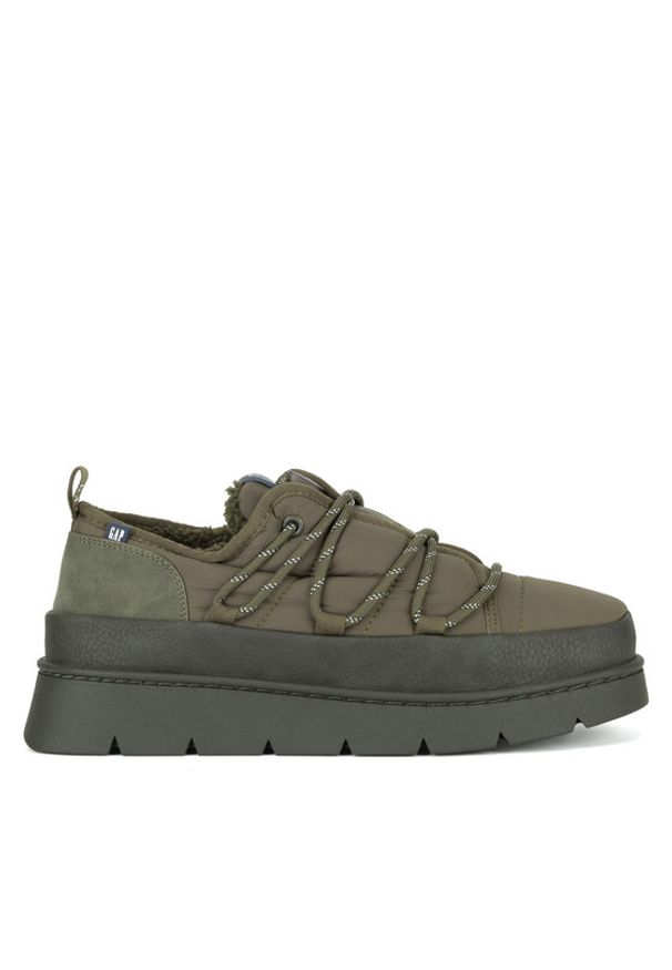 GAP - Gap Półbuty RICHMOND WINTER LOW M GP509016AM-OV00 Khaki. Kolor: brązowy. Materiał: materiał