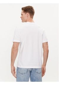 Calvin Klein T-Shirt Linear Graphic K10K112482 Biały Regular Fit. Kolor: biały. Materiał: bawełna