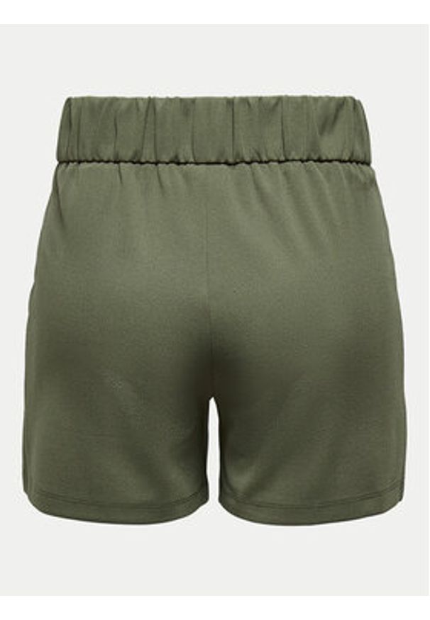 JDY Szorty materiałowe Geggo 15203098 Zielony Regular Fit. Kolor: zielony. Materiał: syntetyk