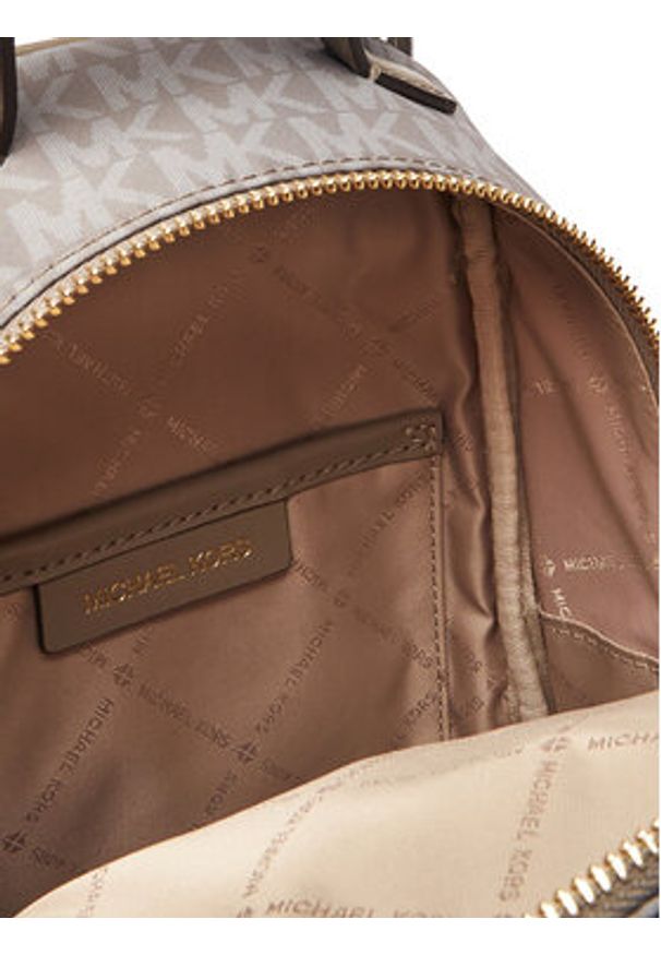 MICHAEL Michael Kors Plecak 30T5G3XB1U Beżowy. Kolor: beżowy. Materiał: skóra