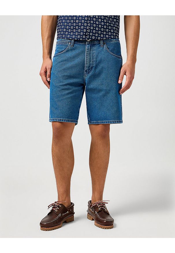 Wrangler - MESKIE SPODENKI WRANGLER FRONTIER SHORT DARK STONE 112362493