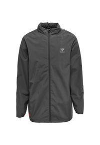Kurtka Hummel Grid All Weather. Kolor: szary, wielokolorowy, czarny. Sport: piłka nożna #1