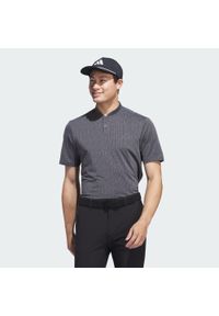 Adidas - Koszulka Ultimate365 Printed Polo. Typ kołnierza: polo. Kolor: czarny, szary, wielokolorowy. Materiał: materiał. Styl: sportowy