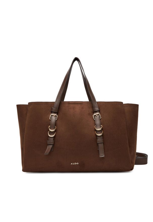 Aldo Torebka Meleah 14143605 Brązowy. Kolor: brązowy. Materiał: skórzane