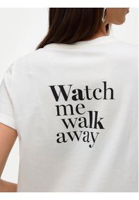 Vero Moda T-Shirt Blair 10325914 Biały Regular Fit. Kolor: biały. Materiał: bawełna