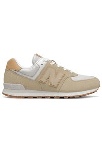 New Balance GC574AA1. Materiał: zamsz, syntetyk, materiał, guma. Model: New Balance 574 #1