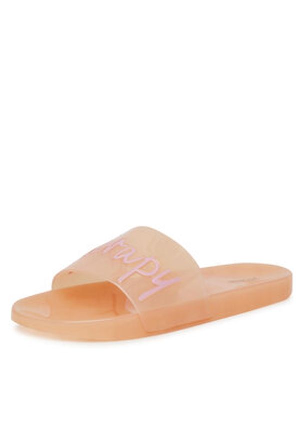 DeeZee Klapki CT1113-4 Pomarańczowy. Kolor: pomarańczowy. Materiał: syntetyk