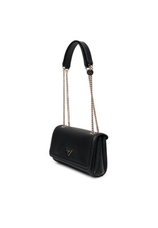 Guess Torebka Noelle II HWZG96 72210 Czarny. Kolor: czarny. Materiał: skórzane