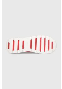 BOSS sneakersy Titanium kolor czerwony. Nosek buta: okrągły. Zapięcie: sznurówki. Kolor: czerwony. Materiał: guma #2
