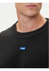 Hugo - HUGO Sweter San Carson-CP 50543765 Czarny Relaxed Fit. Kolor: czarny. Materiał: bawełna #4