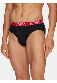 Emporio Armani Underwear Komplet 3 par slipów 111734 4F715 38121 Czarny. Kolor: czarny. Materiał: bawełna #4