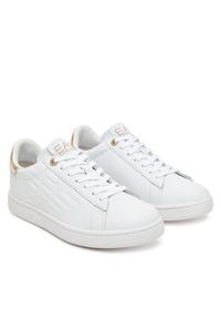 EA7 Emporio Armani Sneakersy 7X000331 AF10848 M0015 Biały. Kolor: biały. Materiał: skóra #4