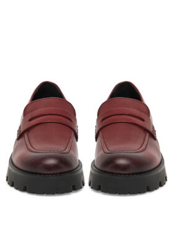 Lasocki Loafersy CEO-WI16-780-03 Bordowy. Kolor: czerwony. Materiał: skóra