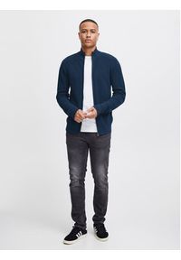 Blend Sweter 20716265 Granatowy Regular Fit. Kolor: niebieski. Materiał: bawełna #7