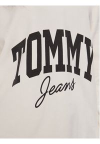 Tommy Jeans Bluza New Varsity DW0DW16399 Biały Oversize. Kolor: biały. Materiał: bawełna #2