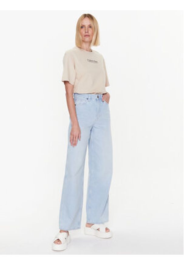 Calvin Klein Jeansy K20K205606 Niebieski Relaxed Fit. Kolor: niebieski