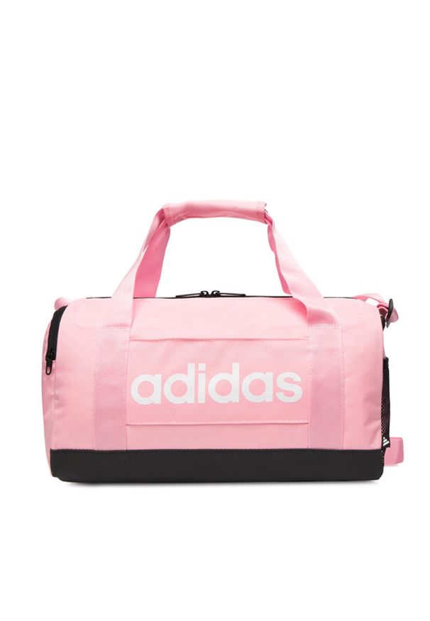 Adidas - adidas Torba Linear Duffel Extra Small JX9030 Różowy. Kolor: różowy. Materiał: materiał