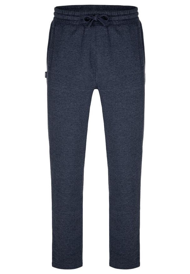 GLENMUIR - Męskie Spodnie Dresowe Loap Edol Ciemnoniebieskie 2XL - Komfort i Styl. Kolor: niebieski. Materiał: dresówka. Sport: piłka nożna