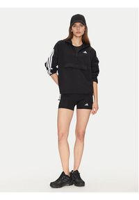 Adidas - adidas Wiatrówka Essentials 3-Stripes JE1312 Czarny Regular Fit. Kolor: czarny. Materiał: syntetyk #2