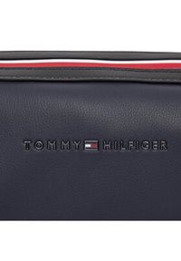 TOMMY HILFIGER - Tommy Hilfiger Kosmetyczka Th Ess Corp Washbag AM0AM12183 Granatowy. Kolor: niebieski. Materiał: skóra