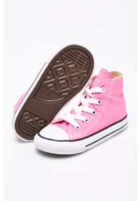 Converse - Trampki dziecięce. Nosek buta: okrągły. Kolor: różowy. Materiał: syntetyk, materiał. Szerokość cholewki: normalna. Wzór: gładki #5