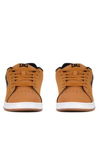 DC Shoes Sneakersy GAVELER SN ADYS100574-KWH Brązowy. Kolor: brązowy. Materiał: skóra #5