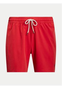 Polo Ralph Lauren Szorty kąpielowe 710907255005 Czerwony Classic Fit. Kolor: czerwony. Materiał: bawełna