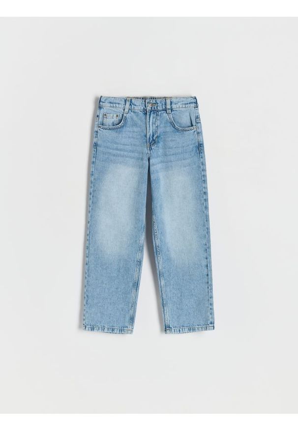 Reserved - Classic denim straight - niebieski. Kolor: niebieski
