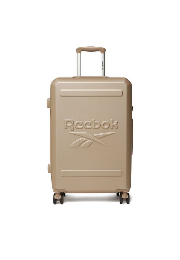 Walizka średnia Reebok. Kolor: beżowy