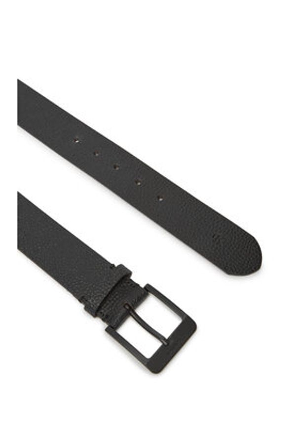 Calvin Klein Jeans Pasek Męski Classic 40Mm LV04G7021G Czarny. Kolor: czarny. Materiał: skóra