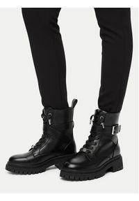 Nine West Trzewiki CEO-DANAE-01 Czarny. Kolor: czarny. Materiał: materiał #7