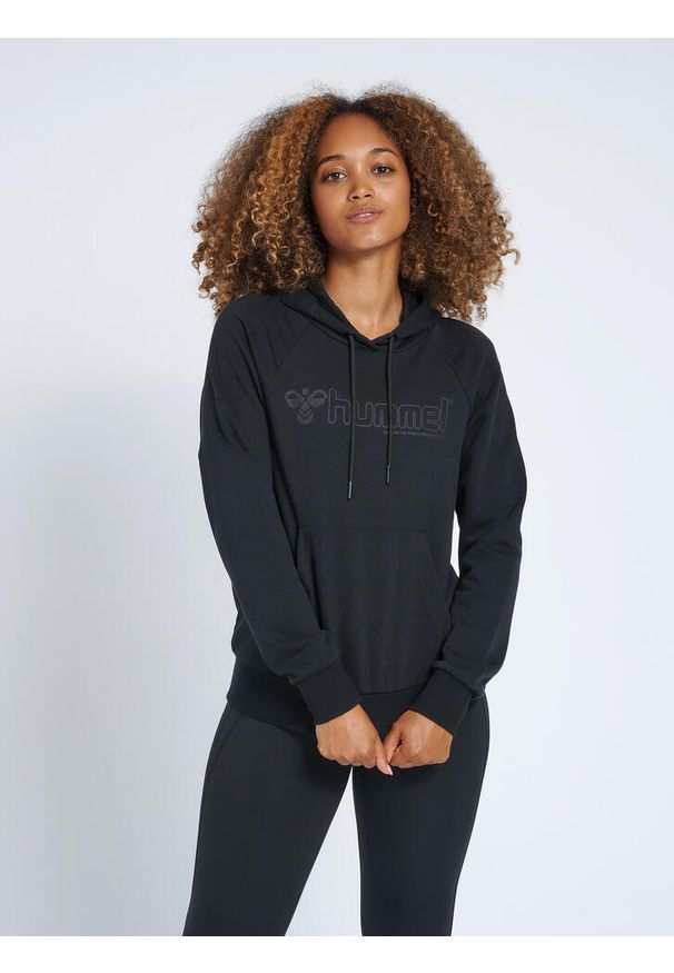 Bluza fitness damska Hummel hmlnoni z kapturem. Typ kołnierza: kaptur. Kolor: czarny. Sport: fitness