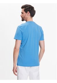 La Martina T-Shirt VMR001 JS206 Niebieski Regular Fit. Kolor: niebieski. Materiał: bawełna #4