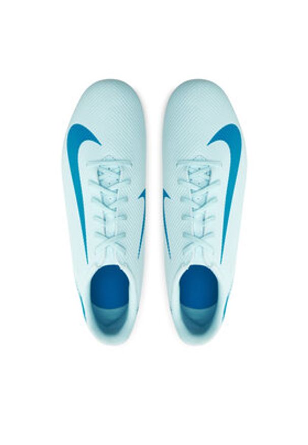 Nike Buty do piłki nożnej Vapor 16 Club Fg/Mg FQ8441 400 Błękitny. Kolor: niebieski. Materiał: syntetyk