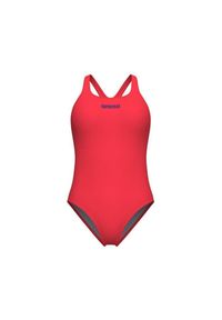 Damski kostium kąpielowy 1-częściowy Arena Team Pro Solid. Kolor: różowy #1