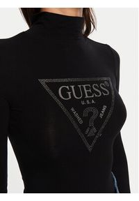 Guess Body Evelyn W4BP08 K68D2 Czarny Slim Fit. Kolor: czarny. Materiał: wiskoza #4