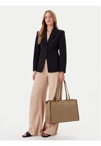Guess Torebka TWB953 19160 Beżowy. Kolor: beżowy. Materiał: skórzane #5