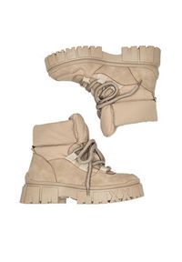 MEXX Śniegowce CEO-MI001713343W Beżowy. Kolor: beżowy. Materiał: materiał #3
