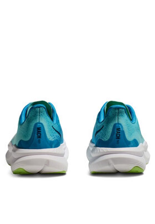 HOKA - Hoka Buty do biegania Mach 6 1147810 Niebieski. Kolor: niebieski. Materiał: materiał