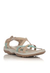 skechers - Sandały SKECHERS REGGAE SLIM VACAY Jasnobrązowy. Kolor: brązowy. Materiał: syntetyk, tkanina. Sezon: lato