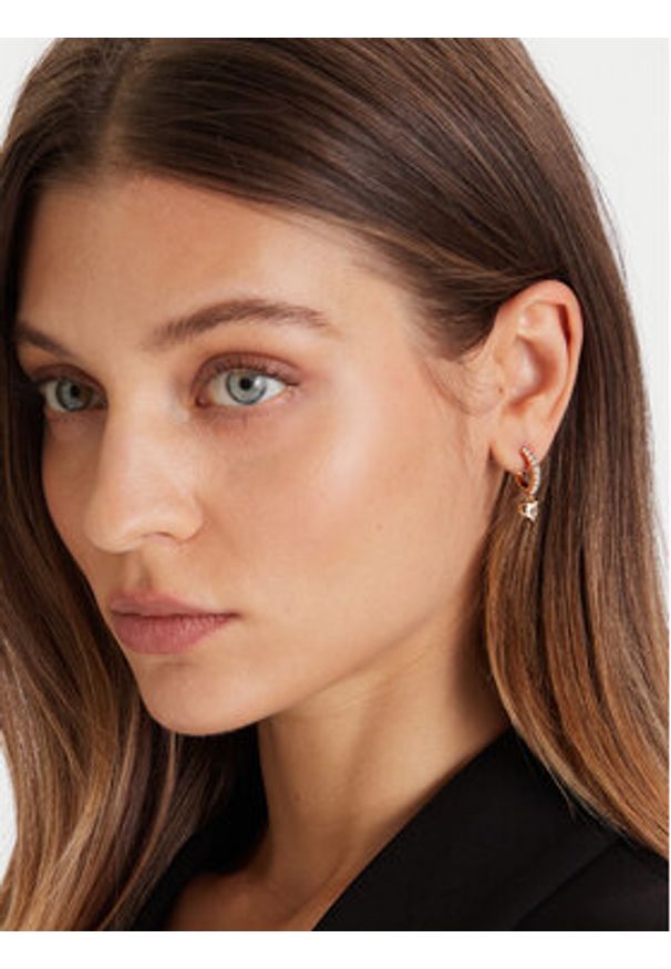 Coach Kolczyki 37448322 Złoty. Materiał: metalowe. Kolor: złoty