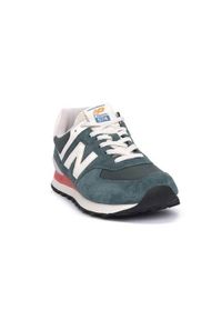 Buty do chodzenia męskie New Balance Vpg U574. Kolor: zielony. Materiał: skóra, tkanina. Szerokość cholewki: normalna. Model: New Balance 574. Sport: turystyka piesza